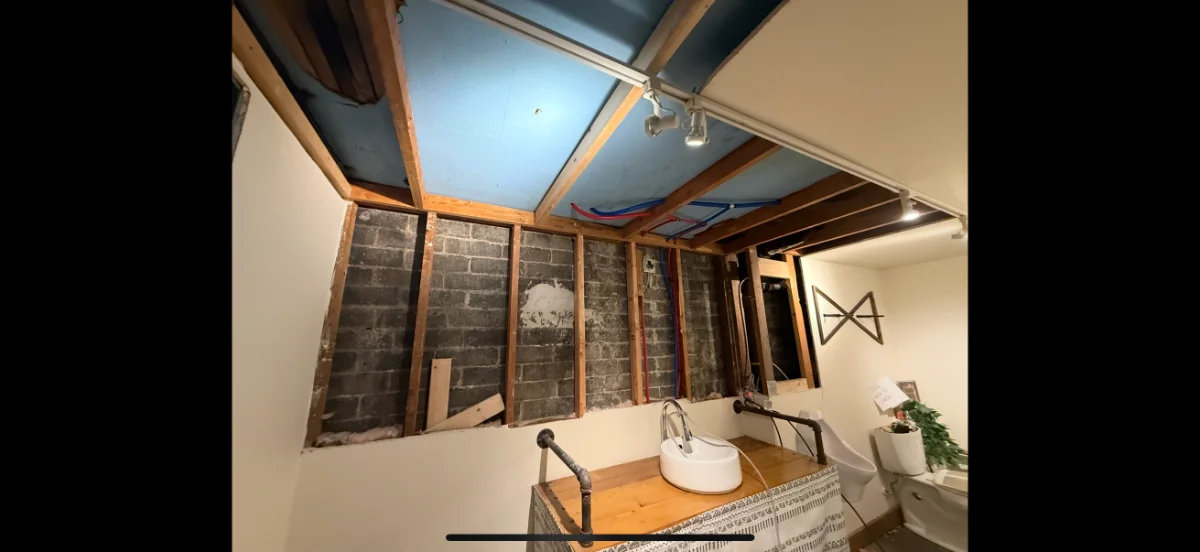 Water extraction and structural drying in Newcastle, WA